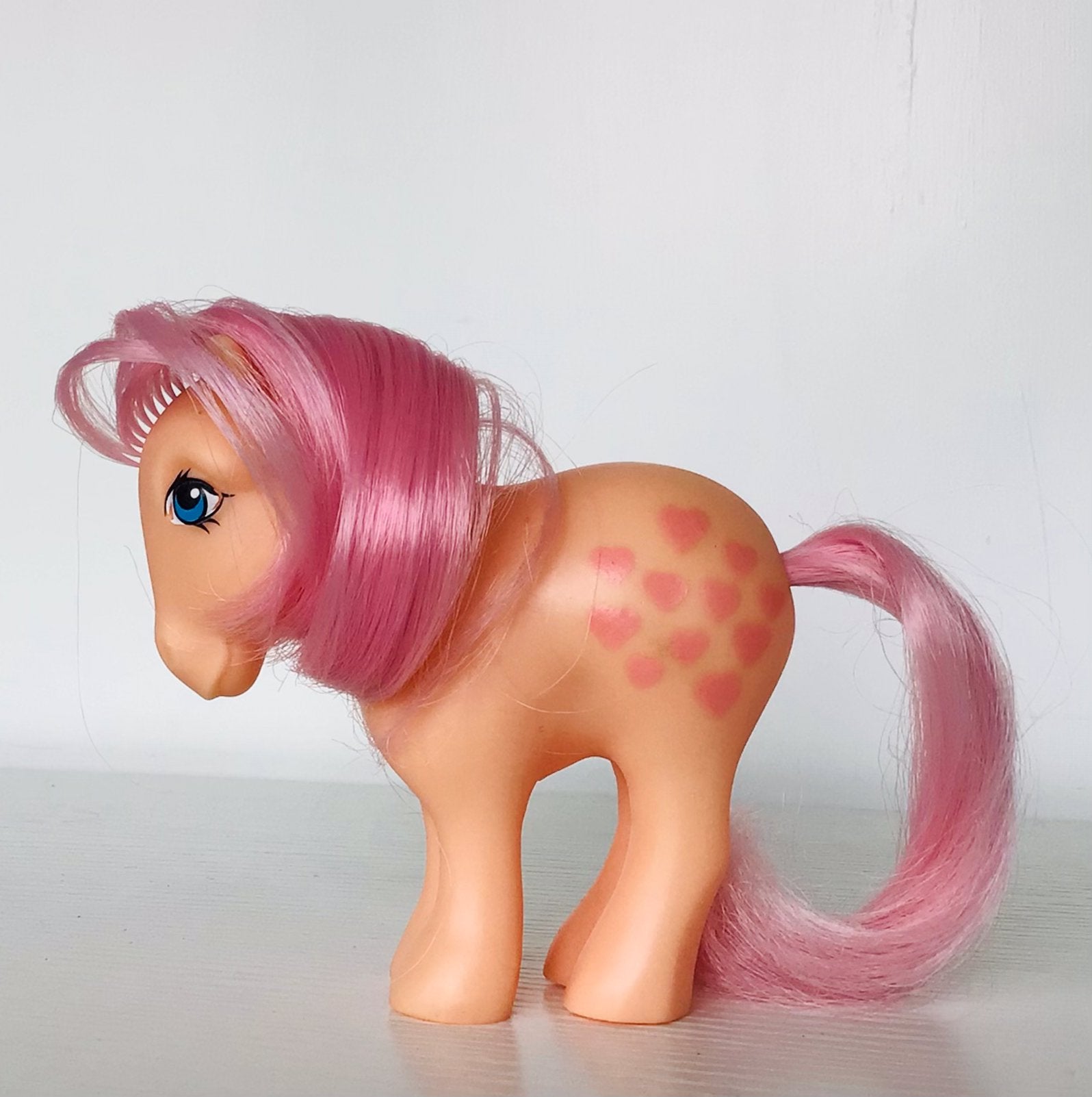 My Little Pony G1 Peachy - 1982 - Made in Italy, Ophalen of Verzenden, Gebruikt