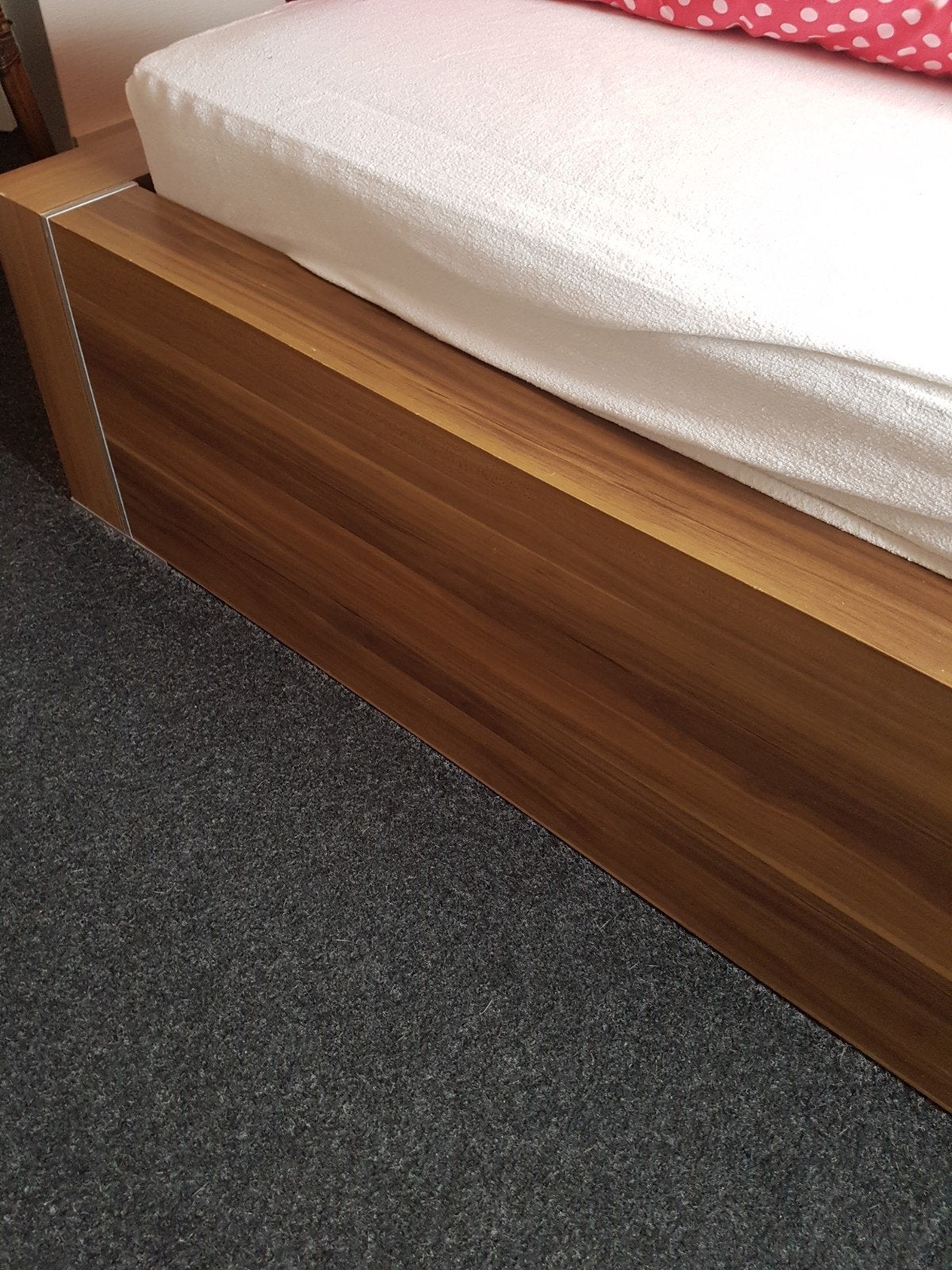 2 pers bed, Huis en Inrichting, Slaapkamer | Bedden, Gebruikt, Tweepersoons, 140 cm, Hout, Ophalen