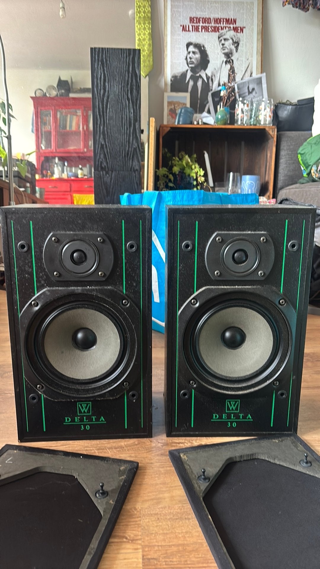 Wharfedale Delta 30 luidsprekers, Audio, Tv en Foto, Ophalen, Gebruikt, Wharfedale, 60 tot 120 watt