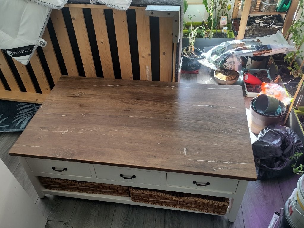 Salontafel (Gratis af te halen), Ophalen, Gebruikt, 100 tot 150 cm, 50 tot 100 cm