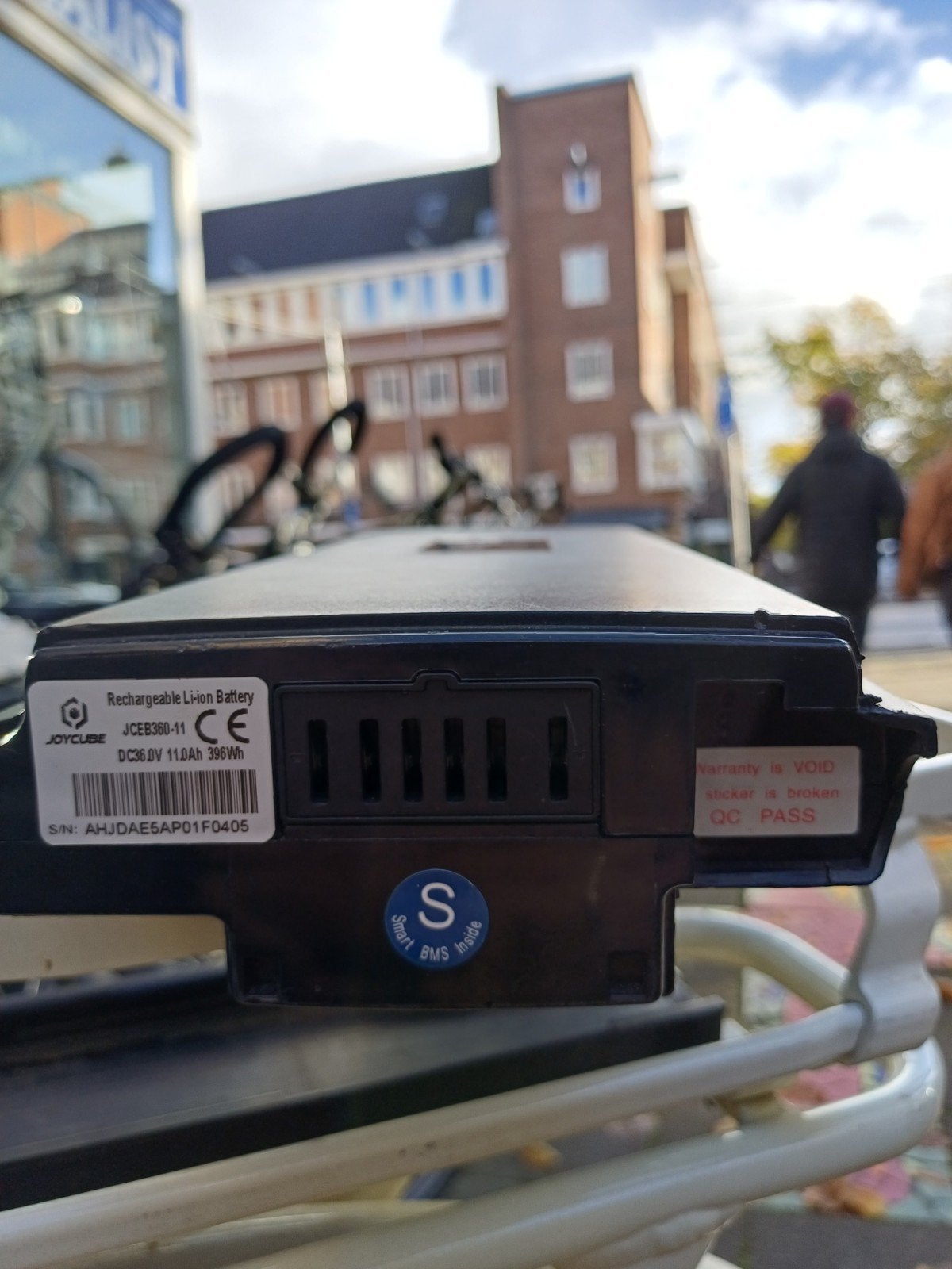 fiets accu, Fietsen en Brommers, Ophalen of Verzenden