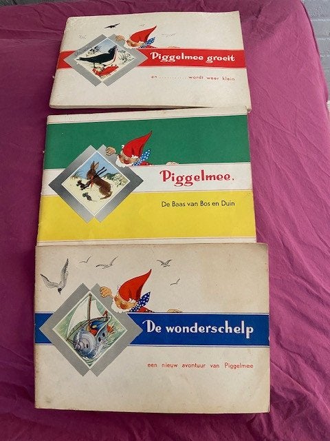 Piggelmee leesboek/verzamelplaatjes, Ophalen of Verzenden, Gelezen, Onbekend