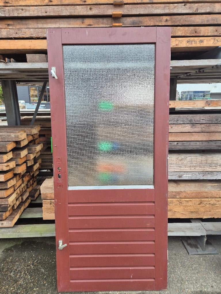 Achterdeur schuurdeur buitendeur deur 211,5 x 92,8 ( 432 ), Ophalen, Gebruikt, 120 cm of meer, Buitendeur