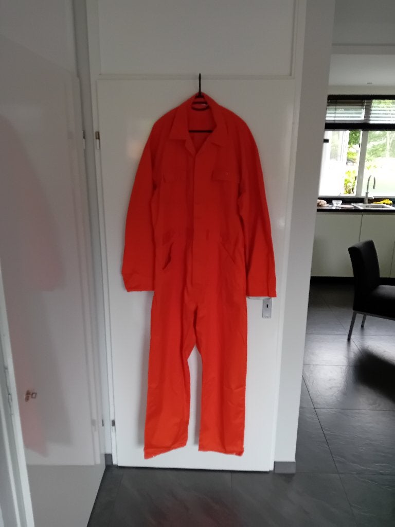oranje overall, Tuin en Terras, Werkkleding, Heren, Overall, Zo goed als nieuw, Ophalen