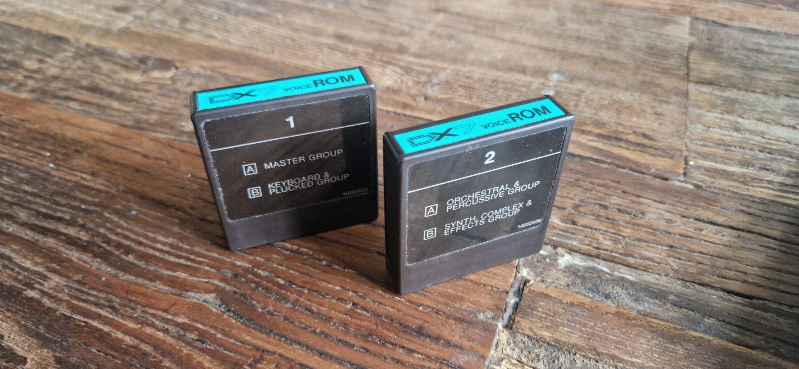Yamaha DX7 Data Cartridges Voice ROM 1 en 2 (set), Ophalen, Gebruikt, Overige aantallen, Yamaha