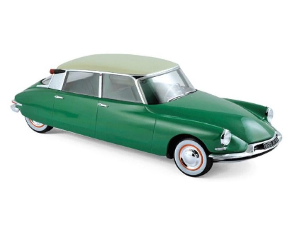 CITROEN DS 19 1956 VERT & CHAMPAGNE NOREV 1/18 ref: 181480