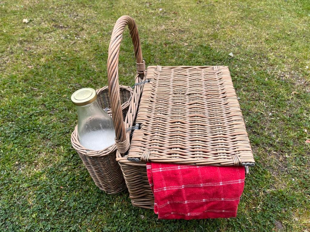 Picknickmand, Ophalen of Verzenden, Zo goed als nieuw