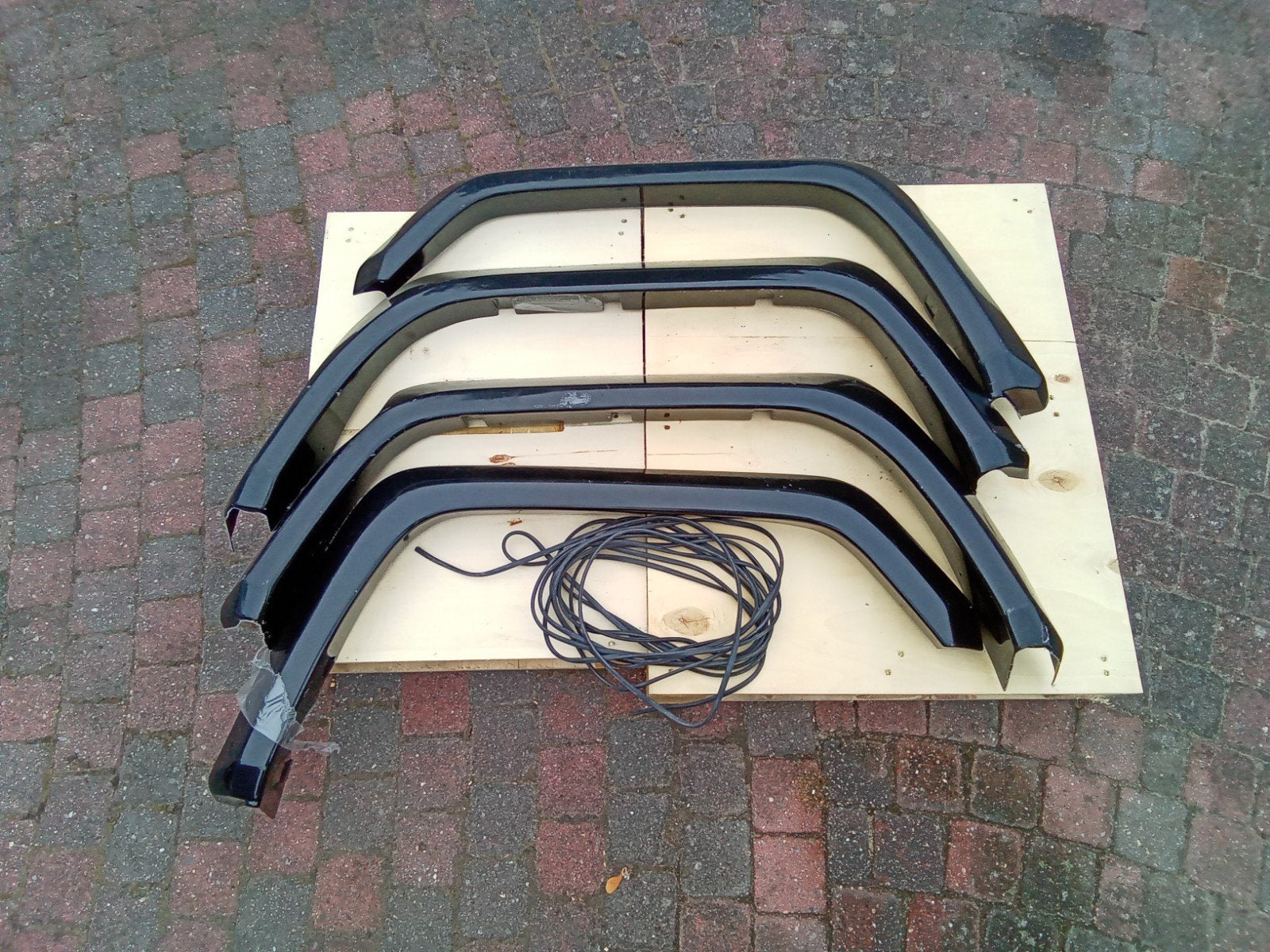 Spatbordverbreders voor Toyota Land Cruiser 70-serie, Auto-onderdelen, Ophalen, Nieuw, Achter, Toyota