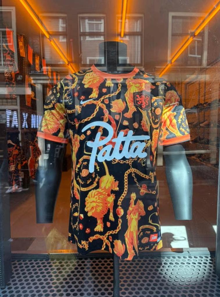 Patta x Nike KNVB Prematch Jersey, Oranje, Ophalen of Verzenden, Patta, Maat 56/58 (XL)