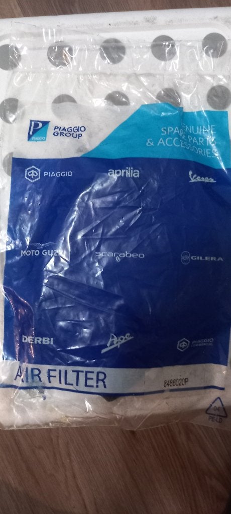 luchtfilter zip, Ophalen of Verzenden, Nieuw, Overige typen, Piaggio