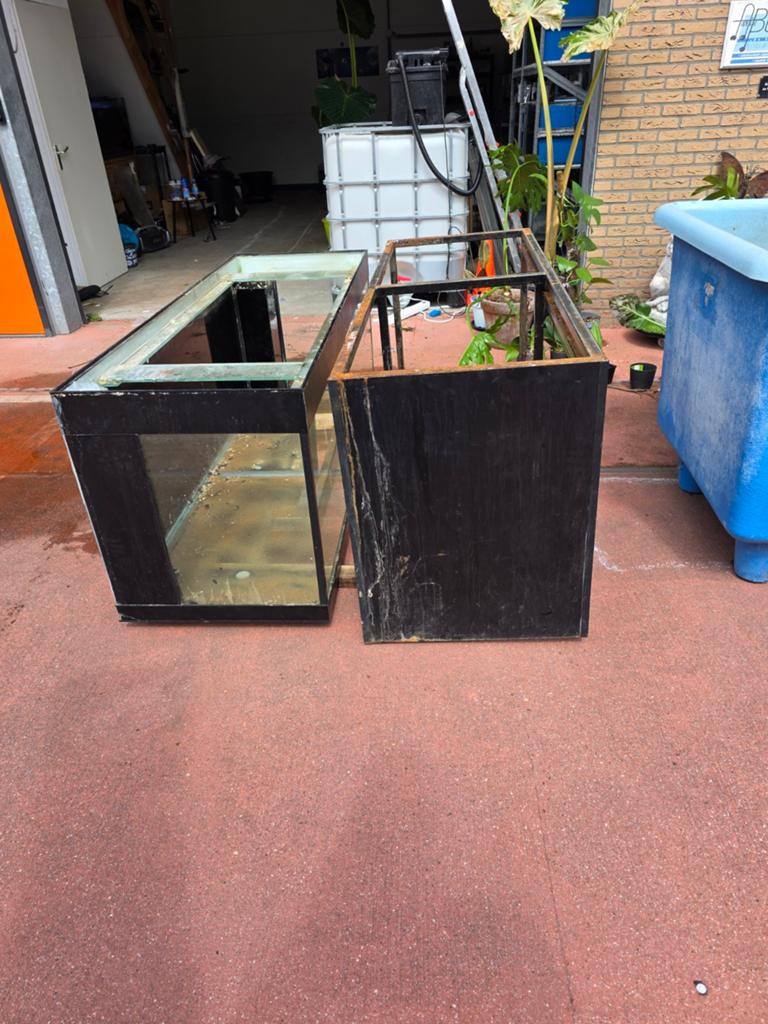 GRATIS! Aquarium, Dieren en Toebehoren, Ophalen of Verzenden, Gebruikt, Leeg aquarium