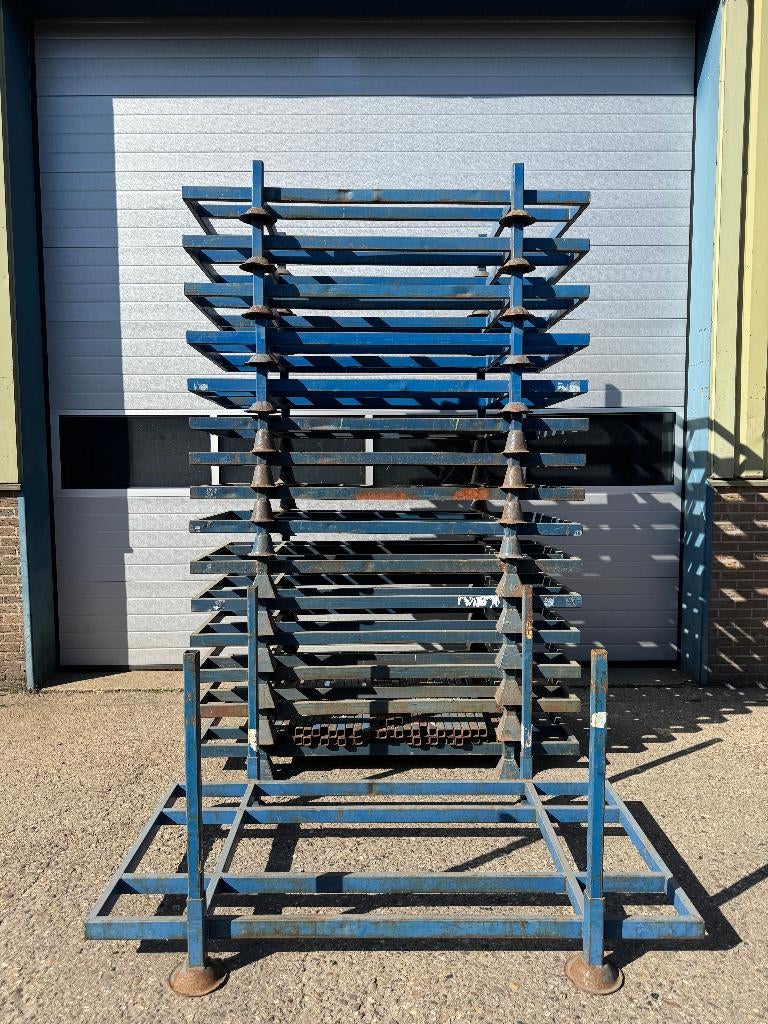Stapelpallets Stapelrek Opslagrek Stapelbok Rek Transportrek, Ophalen, Gebruikt, 100 cm of meer, 60 cm of meer