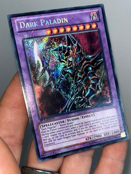 Yu-Gi-Oh! Dark Paladin LCYW 1st full bleed, Hobby en Vrije tijd, Verzamelkaartspellen | Yu-gi-Oh!, Ophalen, Zo goed als nieuw