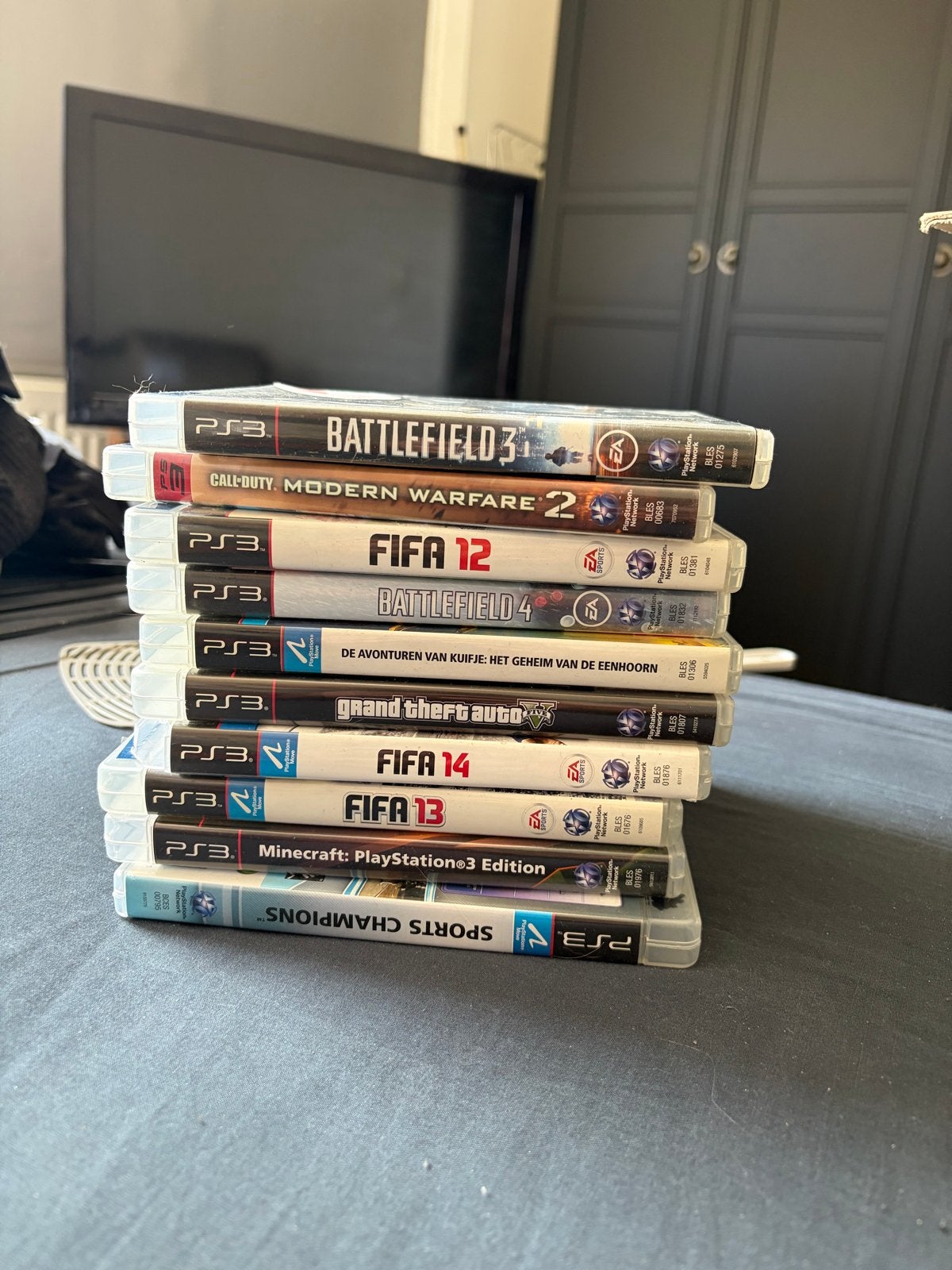 PS3 Gamecollectie: Battlefield, FIFA, GTA V, Minecraft & mee, Spelcomputers en Games, Games | Sony PlayStation 3, Ophalen, Online