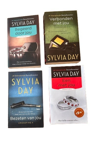 Crossfire 2-3-4-5.  Silvia Day, Boeken, Ophalen, Zo goed als nieuw, Nederland