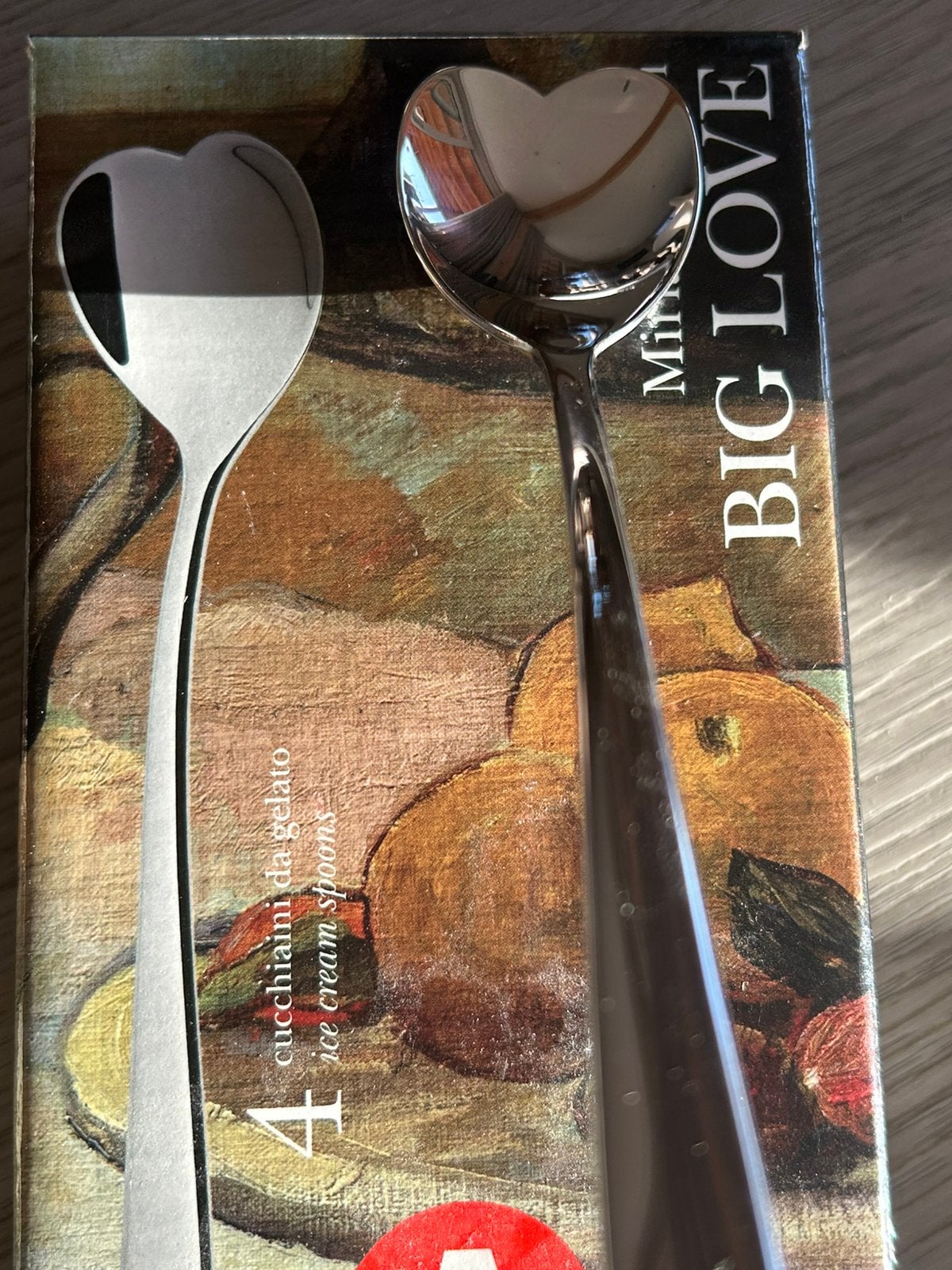 Alessi big love ijslepels, Ophalen of Verzenden, Nieuw, Rvs of Chroom