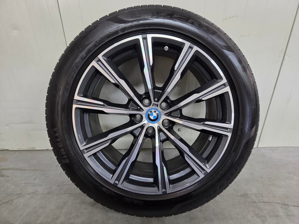 Bmw X5 20 inch velgen breedset Zomerbanden styling 740M, Ophalen, 20 inch, Zomerbanden, Banden en Velgen