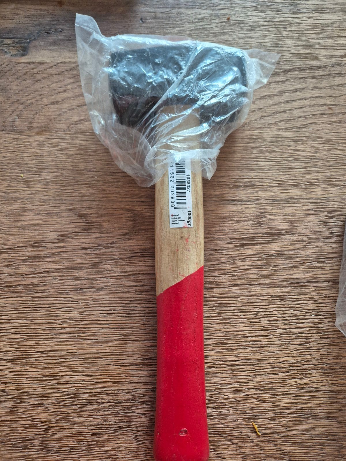 Moker 1000g, Doe-het-zelf en Verbouw, Ophalen of Verzenden, Nieuw