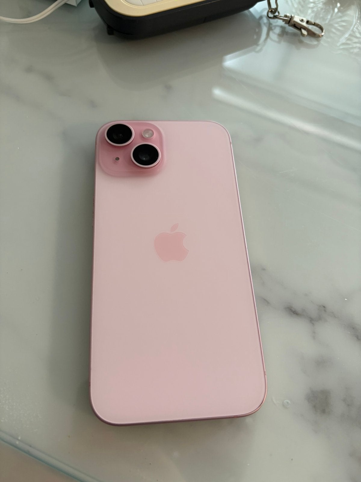 Iphone 15 128GB roze, Ophalen, IPhone 15, Roze, 128 GB