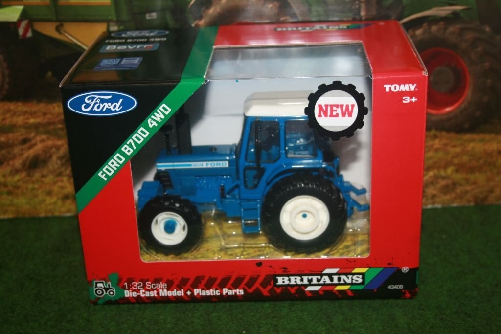 Boeryes: NIEUW Ford 8700 van Britains, Ophalen of Verzenden, Nieuw, Tractor of Landbouw, Britains
