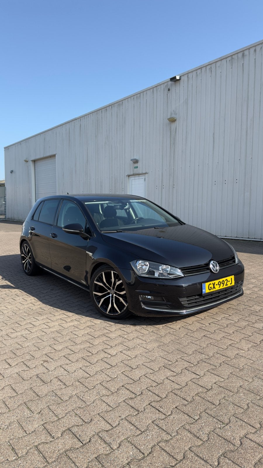 Volkswagen Golf 1.6 TDI 77KW DSG 2014 Zwart, Auto's, 4 cilinders, Zwart, Bedrijf, Diesel