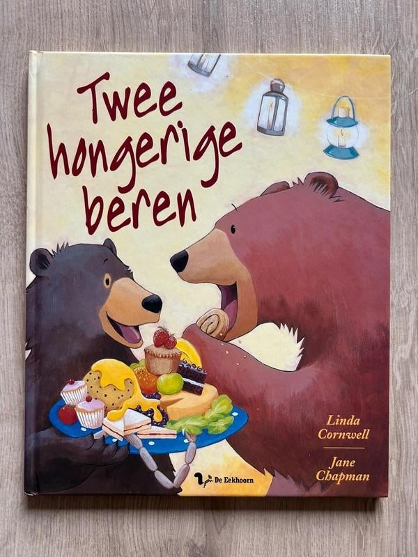 Twee hongerige beren - Linda Cornwell, Ophalen of Verzenden, Zo goed als nieuw, Fictie algemeen, Voorleesboek