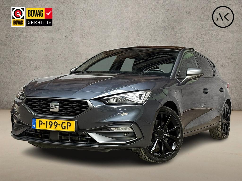 SEAT Leon 1.4 TSI eHybrid PHEV FR 204Pk Automaat (SCHUIFDAK,, 12 maanden, Gebruikt, Leon, Leder en Stof