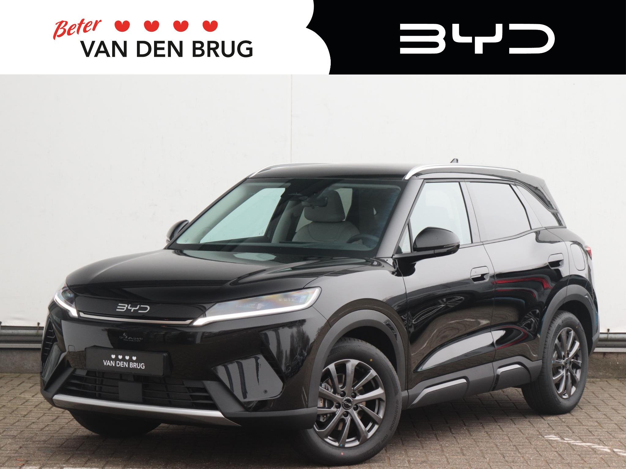 BYD ATTO 2 DM-i Boost | Beige interieur | 90km elektrisch |, Auto's, BYD, 1498 cc, 4 cilinders, Zwart, Plug-in hybride