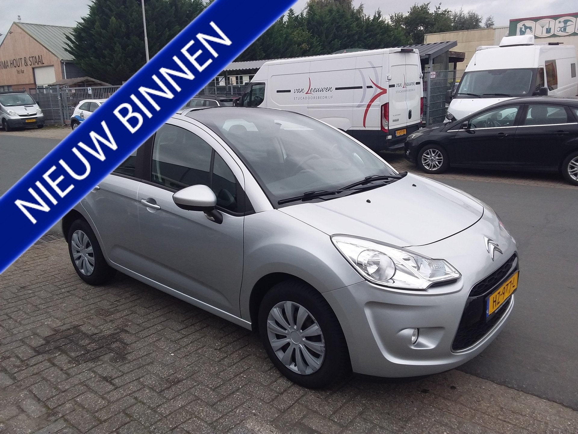Citroën C3 1.4 VTi Dynamique (bj 2011), Auto's, Voorwielaandrijving, Euro 5, Stof, Zwart