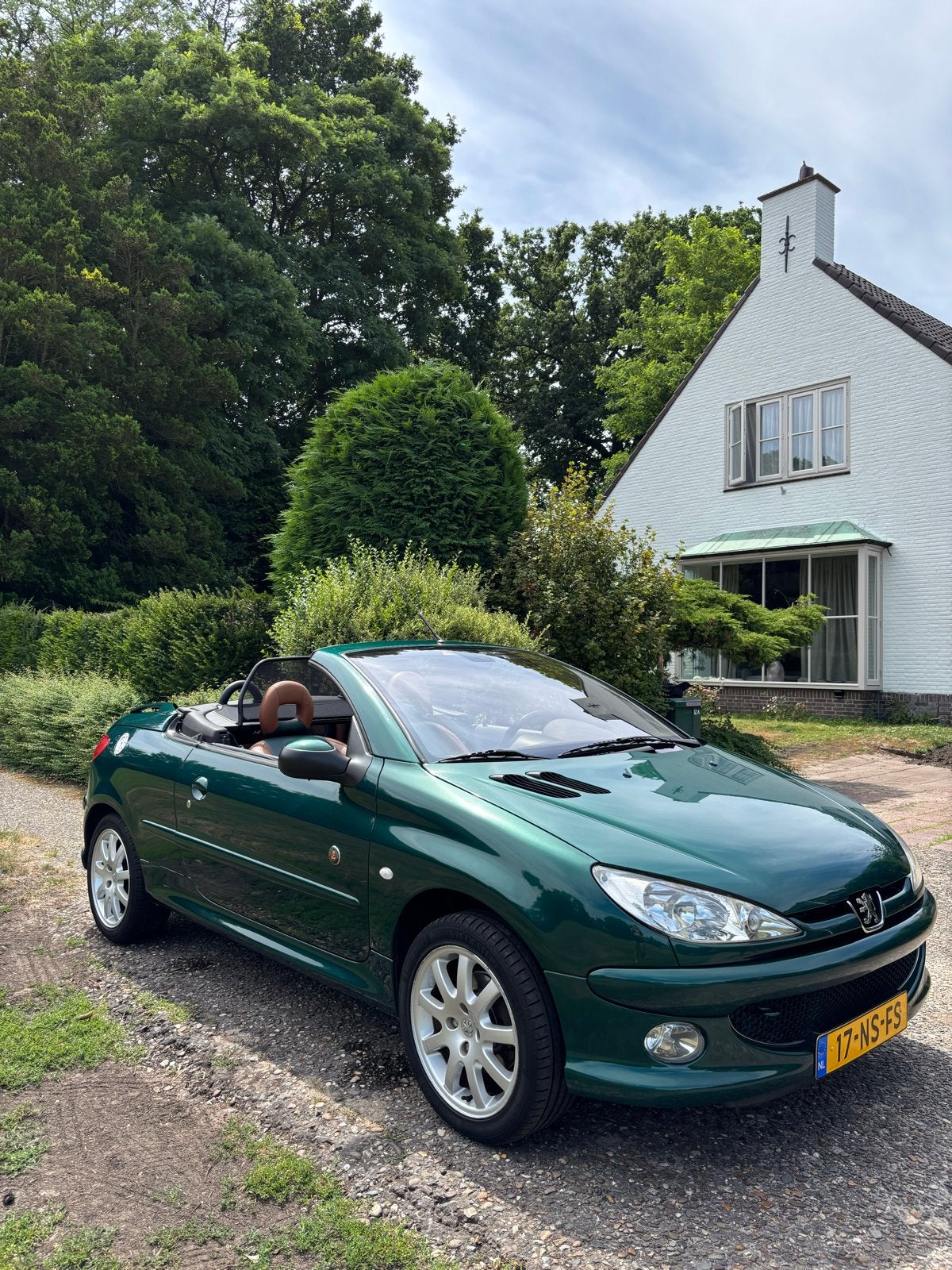 Peugeot 206 CC Cabrio Groen, Auto's, Peugeot, Voorwielaandrijving, 4 cilinders, Cabriolet, 4 stoelen