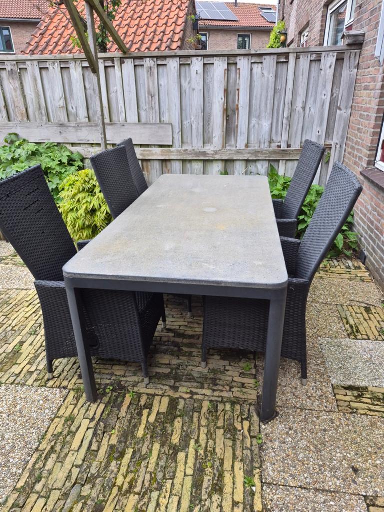 Jutlandia tuintafel, Ophalen of Verzenden, Gebruikt