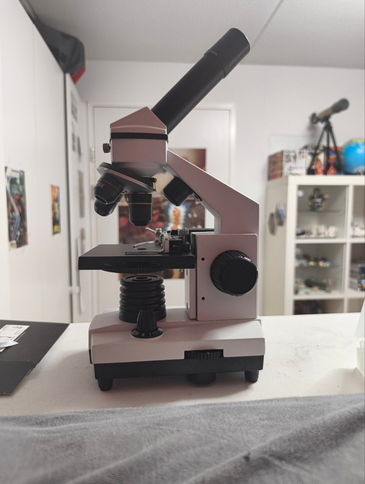 Bresser Microscoop - Biolux NV 20x-1280x (Incompleet), Ophalen of Verzenden, Gebruikt, 1000x of meer, Biologische microscoop