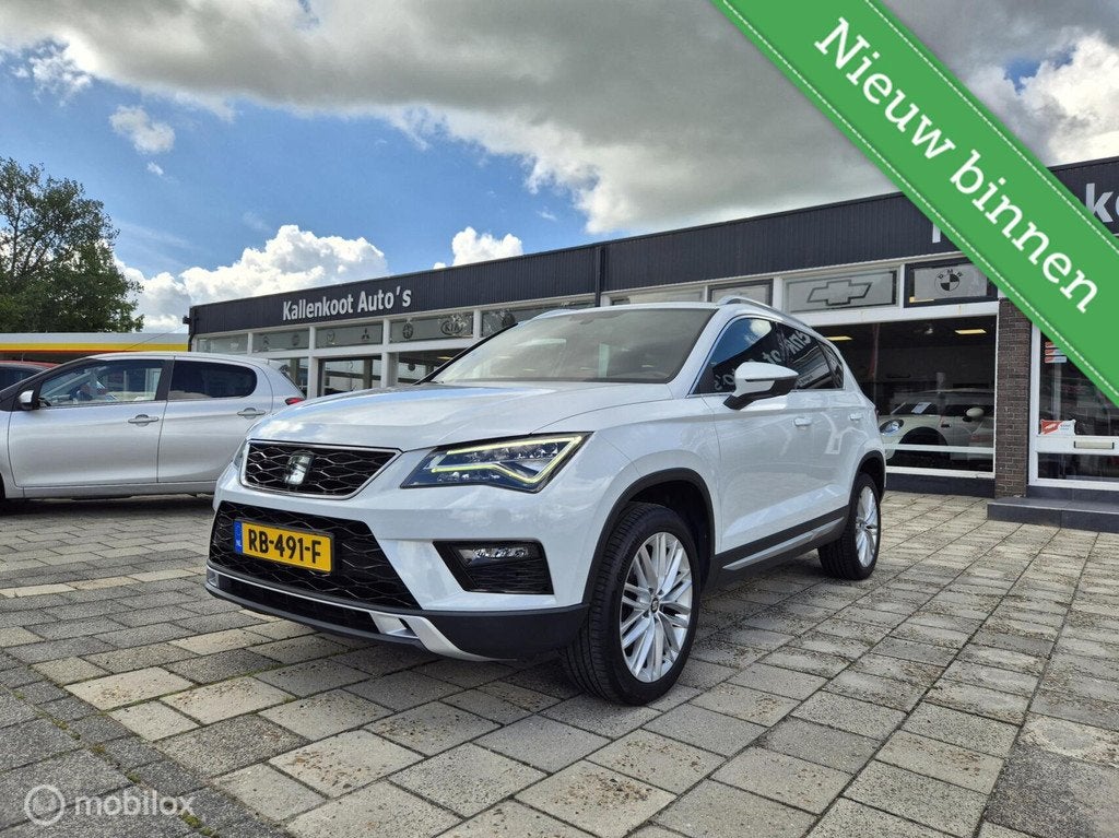 Seat Ateca 1.4 EcoTSI Xcellence, Trekhaak Dealer onderhoud!, Voorwielaandrijving, 4 cilinders, 150 pk, Ateca