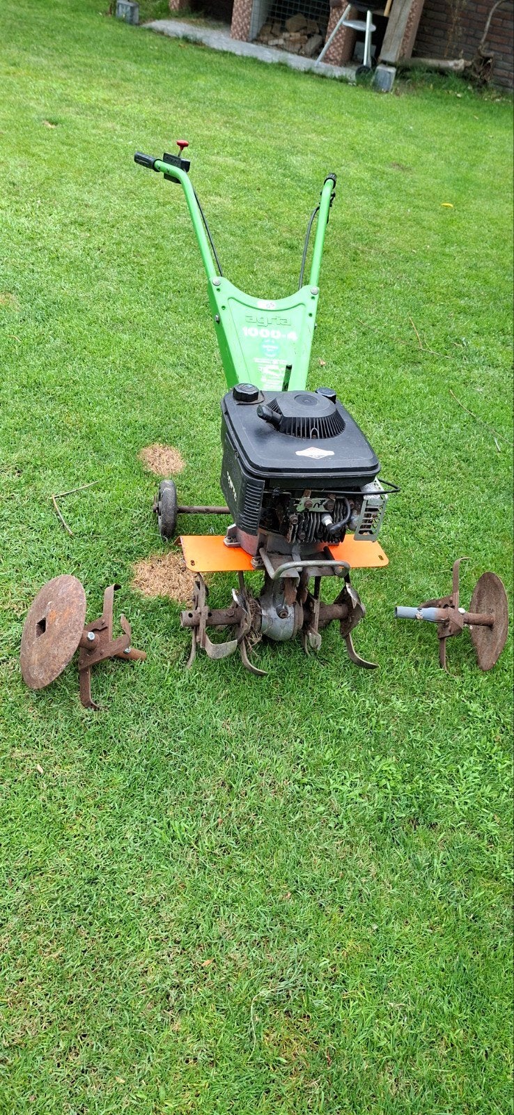 Agria 1000-4 Tuinfrees met Briggs & Stratton motor, Ophalen, Gebruikt, Benzine, Agria