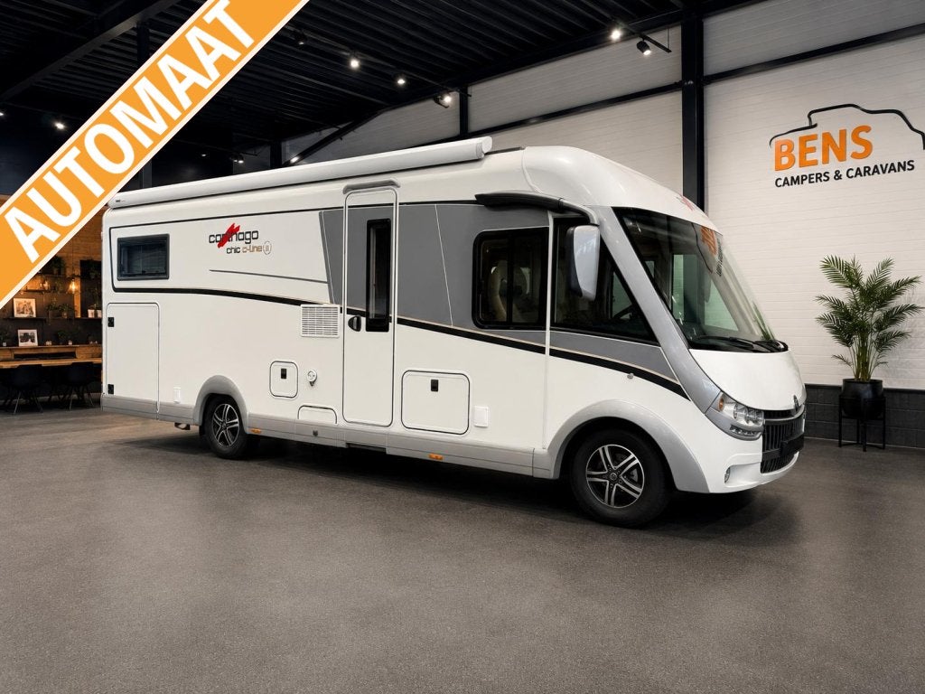Volle Carthago Chic C-Line II 49LE/L alkoLevel luchtvering, Chemisch toilet, Ringverwarming, Fiat, Tot en met 2
