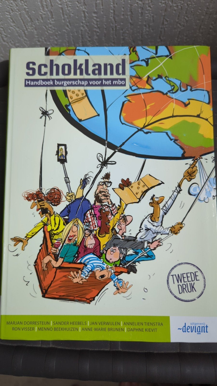 Schokland: Handboek burgerschap mbo - 2de druk, Boeken, Marjan Dorresteijn, Sander Heebels, Jan Verwijlen, e.a., Ophalen of Verzenden