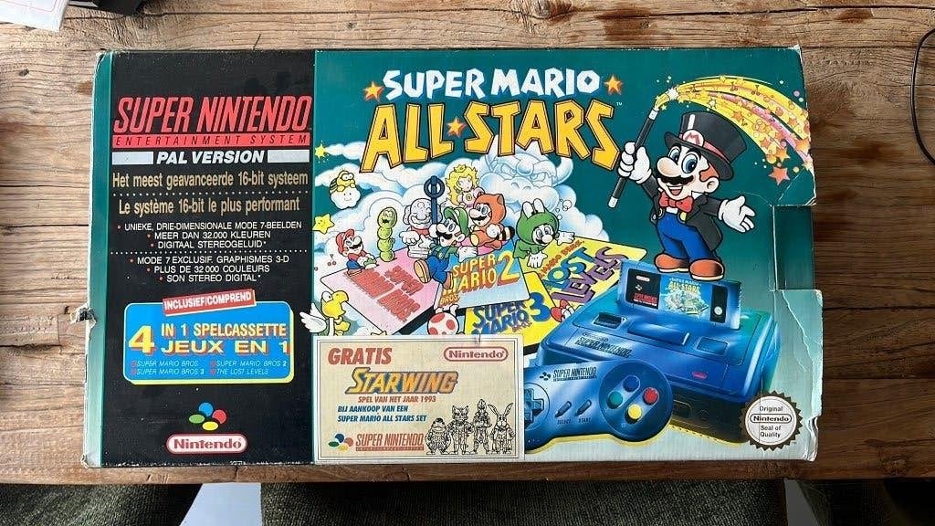 SNES Super Mario All-Stars + Starwing FAH Benelux set, Ophalen, Gebruikt, Overige genres, 2 spelers