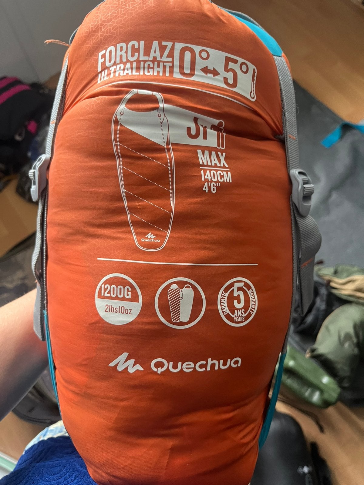 Kinderslaapzak quechua, Ophalen of Verzenden, Zo goed als nieuw