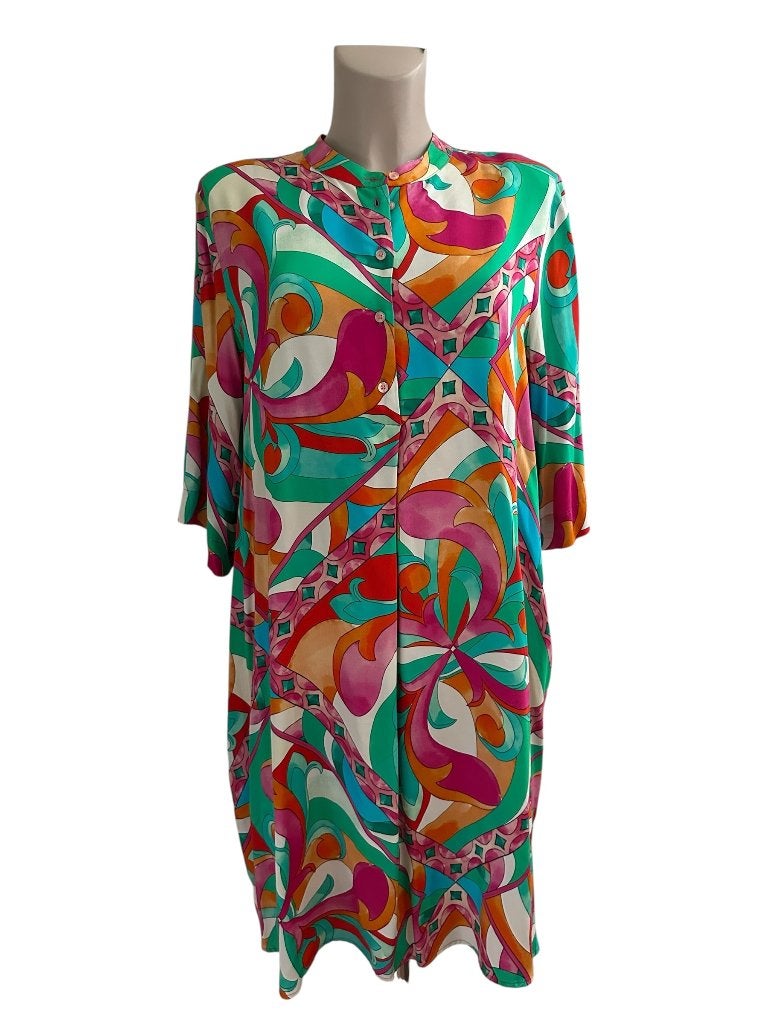Emily van den Bergh jurk NIEUW 3XL, Maat 46/48 (XL) of groter, Nieuw, Ophalen of Verzenden, Onder de knie