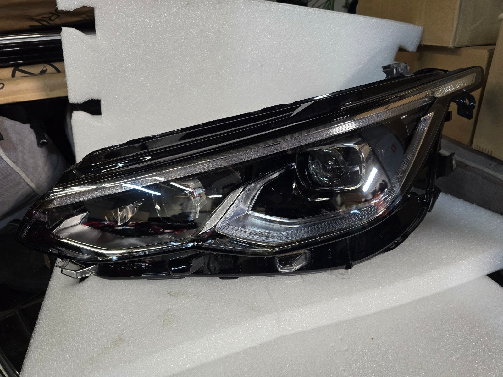 Koplamp IQ Light links VW Golf 8 bj 2020-2024, Gebruikt, Volkswagen, Wolfsburg, Ophalen of Verzenden