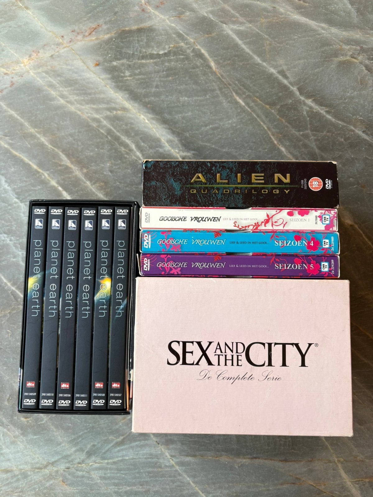 4 dvd boxen diverse series, Alle leeftijden, Ophalen of Verzenden, Zo goed als nieuw, Komedie