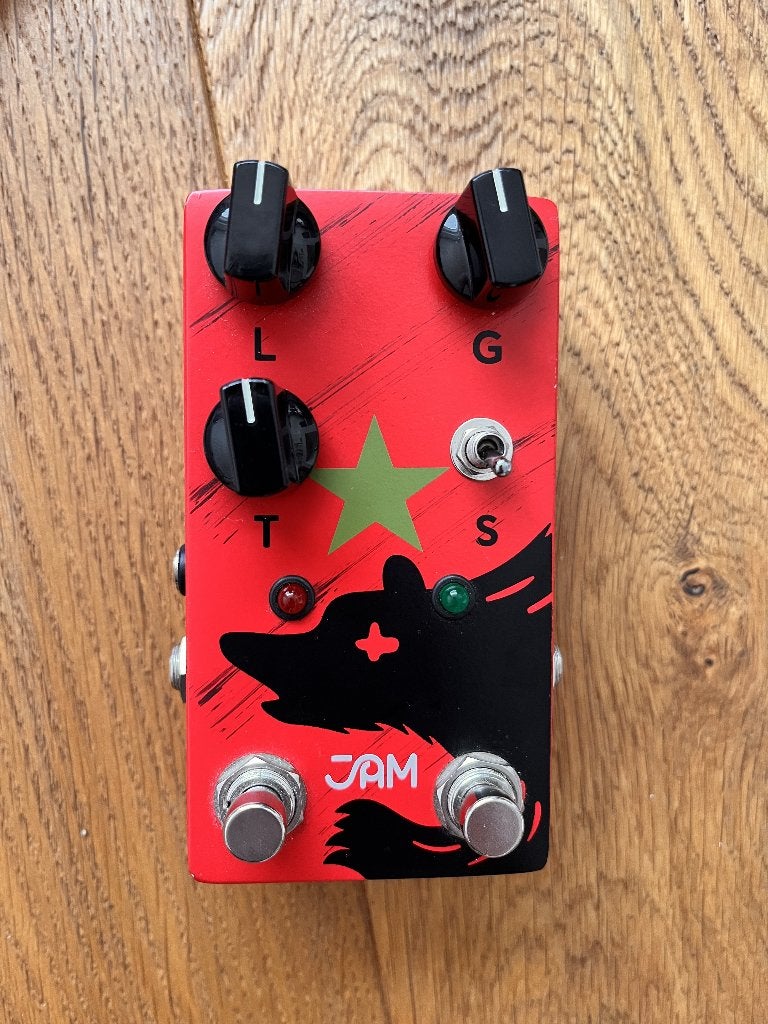 JAM pedals Red Muck mk.2, Muziek en Instrumenten, Effecten, Verzenden, Gebruikt, Distortion, Overdrive of Fuzz
