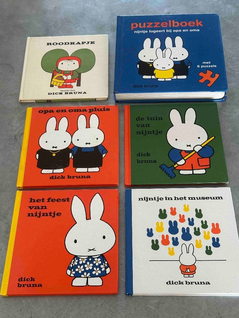 Dick Bruna- nijntje boeken/ puzzelpakket, Boeken, Ophalen of Verzenden, Zo goed als nieuw, Dick Bruna, Fictie algemeen