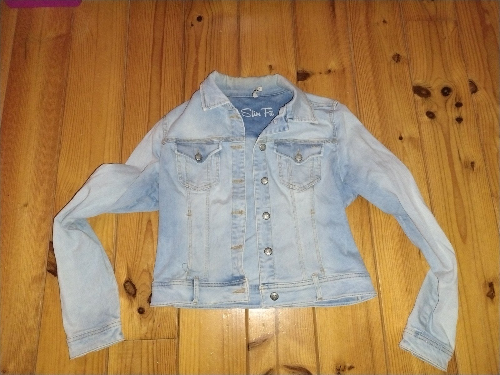 ltb spijkerjasje met stretch maat l, Ophalen of Verzenden, Zo goed als nieuw, Blauw
