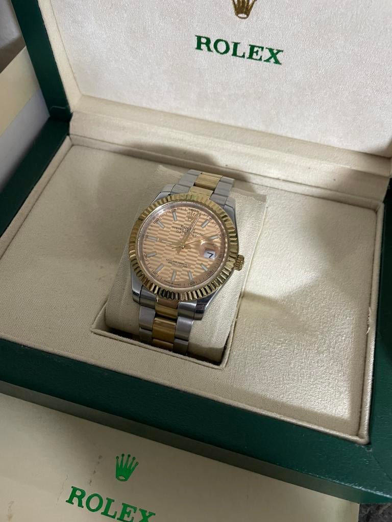 Rolex Date-Just, Staal, Rolex, Polshorloge, Ophalen of Verzenden