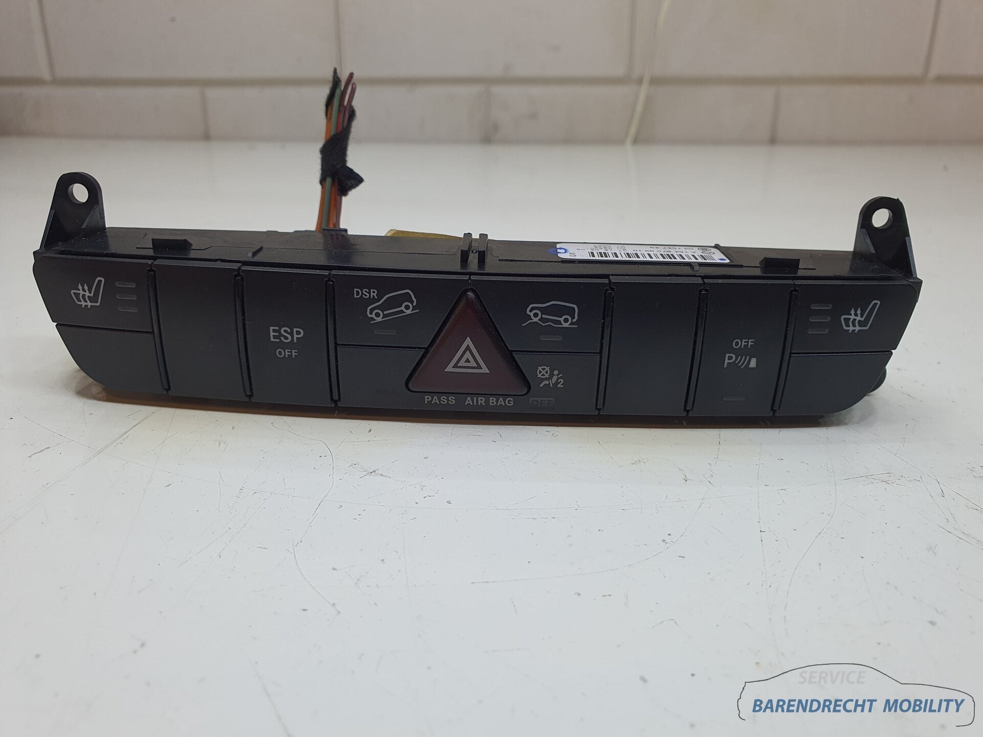 Mercedes W164 ML Klasse bedieningspaneel A1648709910 1687699