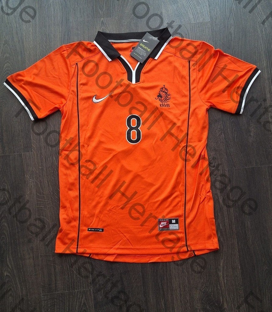 Nederlands elftal shirt 1998 Bergkamp maat M (nieuw), Maat M, Ophalen of Verzenden, Nieuw, Shirt