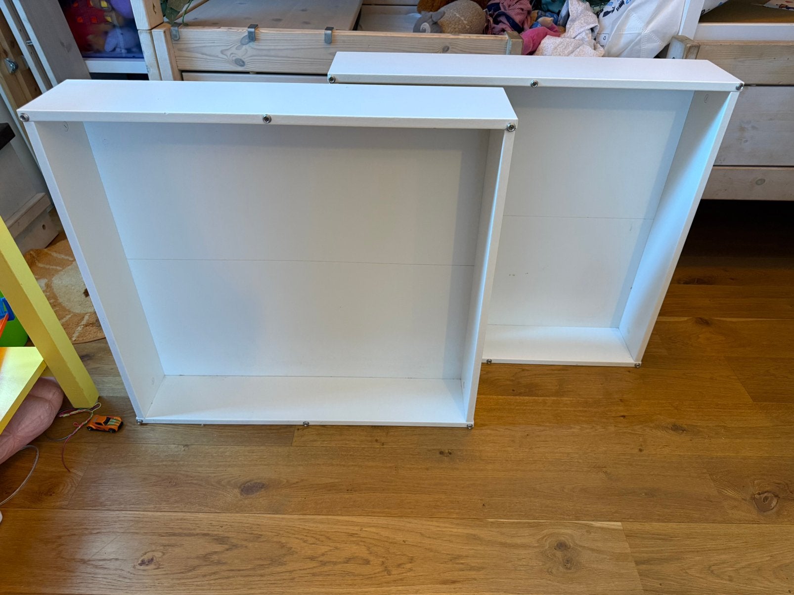 Ikea opbergbakken Vardo, Huis en Inrichting, Ophalen, Gebruikt, 90 cm, Eenpersoons
