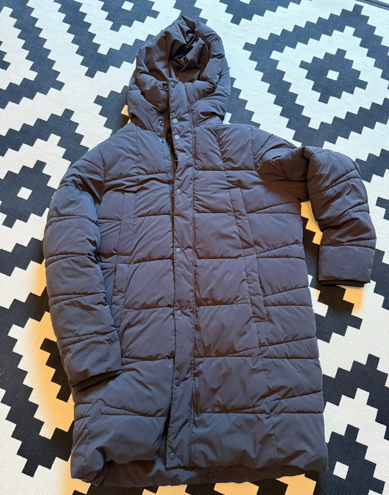 G-star Whistler half lang Pufffer - maat XL - ZGAN / zwart, Kleding | Dames, Jassen | Winter, Ophalen of Verzenden, Zo goed als nieuw
