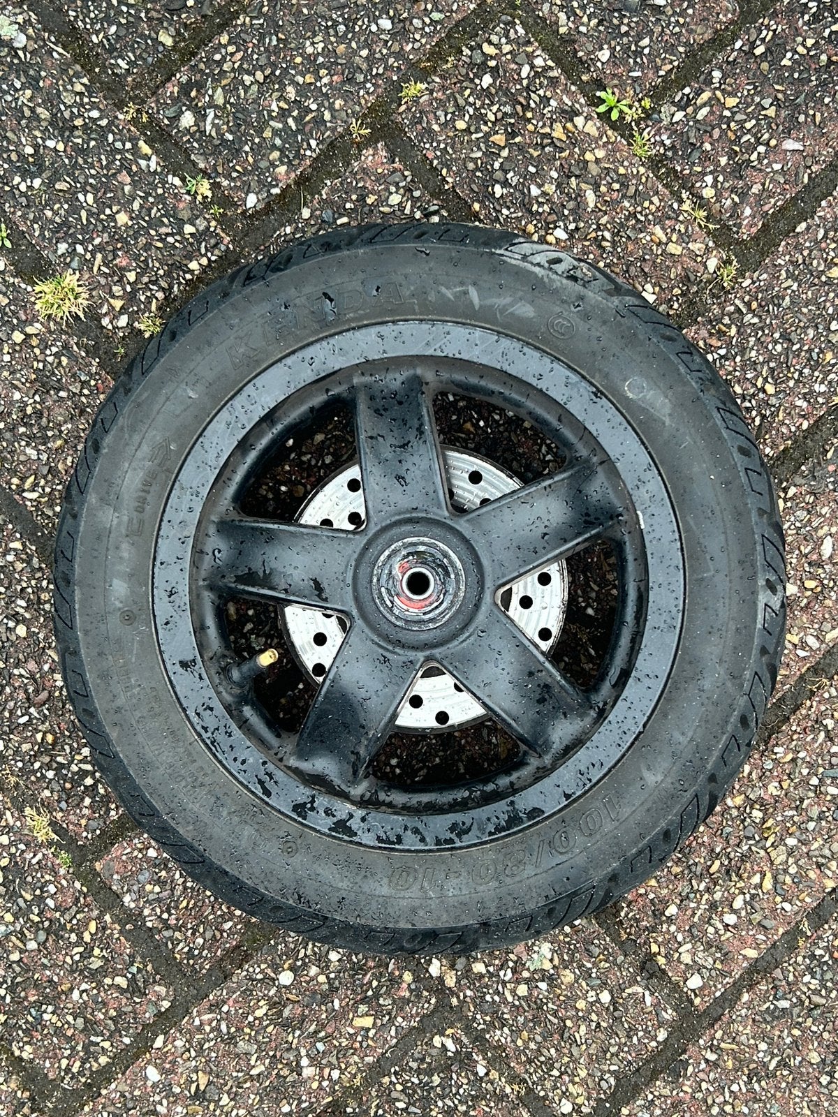 Zip voorwiel, Ophalen of Verzenden, Zo goed als nieuw, Overige typen, Piaggio